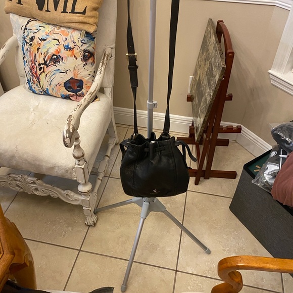 Kate Spade Black Pebbled Leather Shoulder Bag - Picture 5 of 7